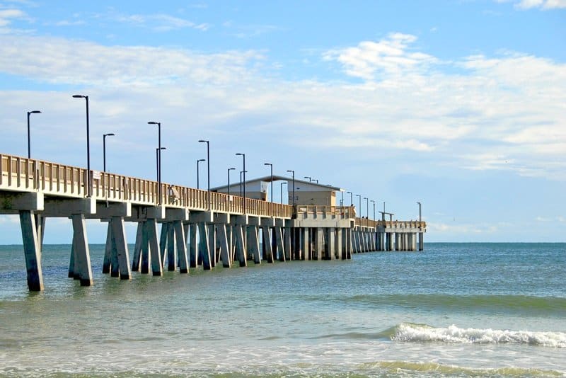 Gulf State Park Fishing Pier in Orange Beach, AL. 